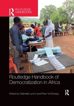 Paperback Routledge Handbook of Democratization in Africa Book