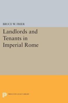 Paperback Landlords and Tenants in Imperial Rome Book