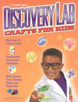 Paperback Discovery Lab Crafts for Kids Book