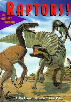 Hardcover Raptors!: The Nastiest Dinosaurs Book