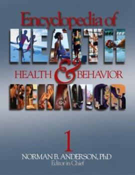 Hardcover Encyclopedia of Health and Behavior Book