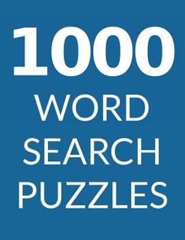 Paperback 1000 Word Search Puzzles: Word Search Book for Adults, Vol 1 Book