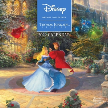 Calendar Disney Dreams Collection by Thomas Kinkade Studios: 2022 Mini Wall Calendar Book