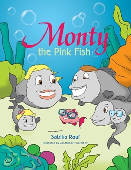 Paperback Monty the Pink Fish Book