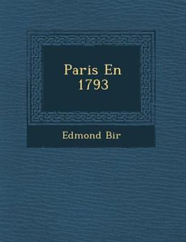 Paperback Paris En 1793 [French] Book