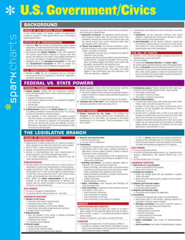 Misc. U.S. Government/Civics Sparkcharts Book