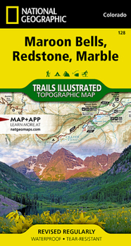 Loose Leaf Maroon Bells, Redstone, Marble Map Book