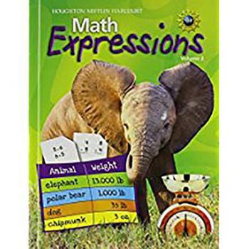 Hardcover Math Expressions: Student Activity Book Hardcover Level 3 Volume 2 2009 Book