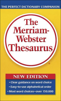 Library Binding The Merriam-Webster Thesaurus Book