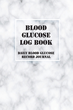 Blood Glucose Log: Daily Blood Glucose Log Record Journal, Diabetic Health Journal With Weekly & Monthly Reviews, Medical Diary, Organizer & Logbook For one Year