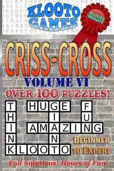 Paperback KLOOTO Games CrissCross Volume VI Book