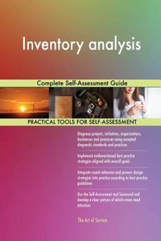 Paperback Inventory analysis Complete Self-Assessment Guide Book