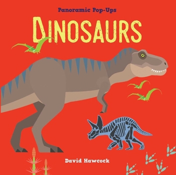 Hardcover Panoramic Pop-Ups: Dinosaurs Book
