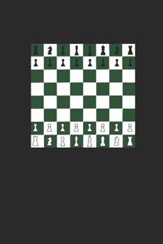 Checkered Board: Blank Lined Notebook (6" x 9" - 120 pages) ~ Chess Game Notebook for Daily Journal, Diary, and Gift