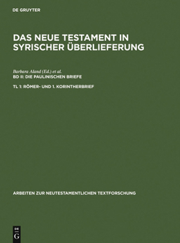 Hardcover Römer- Und 1. Korintherbrief [German] Book