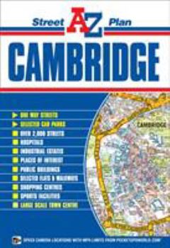 Map Cambridge Street Plan (A-Z Street Plan) Book