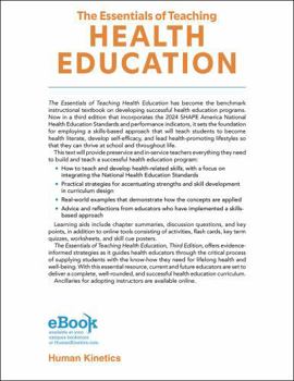 Paperback The Essentials of Teaching Health Education: Curriculum, Instruction, and Assessment Book