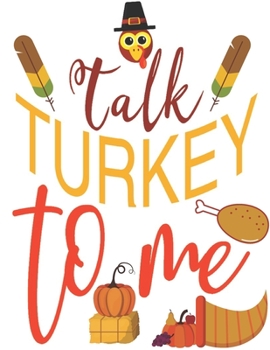 Paperback Talk Turkey to me: My Recipes binder: Elegant Journal to Write In Recipe cards and box, chic Food Cookbook Design, Document all Your Spec Book