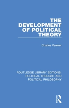 Paperback The Development of Political Theory Book