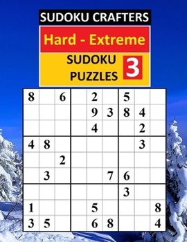 Paperback Hard - Extreme SUDOKU PUZZLES 3 [Large Print] Book