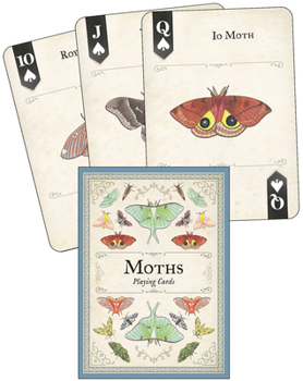 Misc. Moths Playing Cards Book
