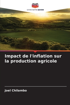Paperback Impact de l'inflation sur la production agricole [French] Book