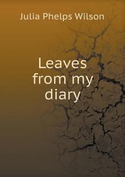 Paperback Leaves from my diary Book