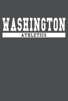 Washington Athletics: American Campus Sport Lined Journal Notebook