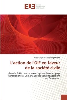 Paperback L'action de l'OIF en faveur de la société civile [French] Book