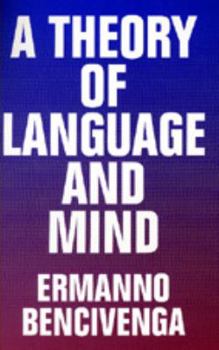 Hardcover A Theory of Language and Mind Book