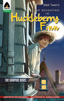 Paperback The Adventures of Huckleberry Finn: The Graphic Novel Book