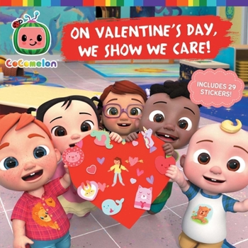 Paperback On Valentine's Day, We Show We Care! Book