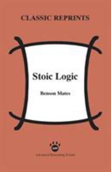 Paperback Stoic Logic Book