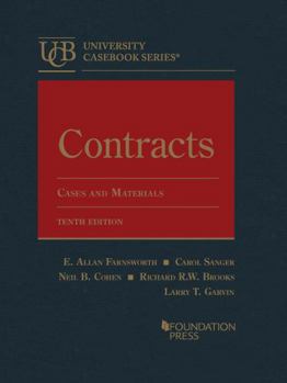 Hardcover Contracts, Cases and Materials (University Casebook Series) Book