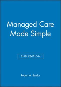 Paperback Managed Care Made Simple 2e Book