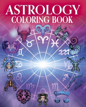 Paperback Astrology Coloring Book