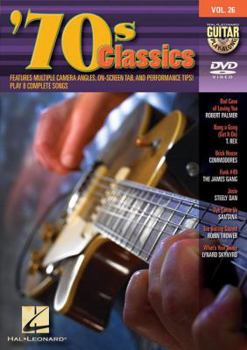 DVD '70s Classics: Guitar Play-Along DVD Volume 26 Book