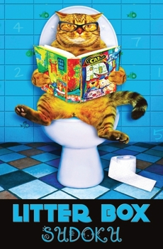 Paperback Litter Box SUDOKU Book