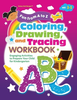 Paperback Fun from A to Z: Coloring, Drawing, and Tracing Workbook Book