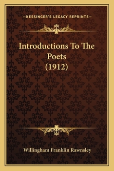 Paperback Introductions To The Poets (1912) Book
