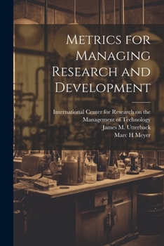 Paperback Metrics for Managing Research and Development Book