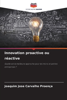 Paperback Innovation proactive ou réactive [French] Book