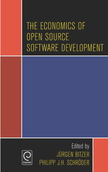 Hardcover The Economics of Open Source Software Development Book