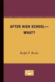 Paperback After High School - What? Book