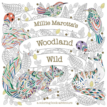 Paperback Millie Marotta's Woodland Wild Book