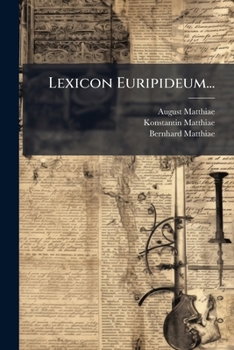 Paperback Lexicon Euripideum... [Greek] Book