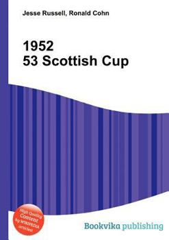 Paperback 1952 53 Scottish Cup Book