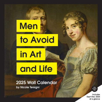 Calendar Men to Avoid in Art and Life 2025 Wall Calendar Book