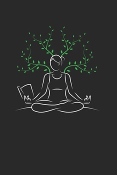 Paperback Yoga Reading Notebook - Yogi Journal Planner: Meditation Spirit Organizer For Men Women Kids Dot Grid Book