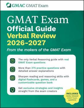 GMAT Official Guide Verbal Review 2026 - 2027: Book + Online Question Bank